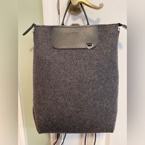 Bedford Merino Wool Backpack- Charcoal